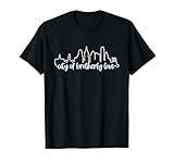 Philadelphia City Skyline Brotherly Love Cute Philly Gift T-Shirt