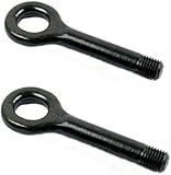 Heavy Duty Car Tow Hook Set of 2 | Emergency Breakdown Assistance Towing Bars | Compatible with i10 & i20 | High Strength Steel | Rust & Weather Resistant