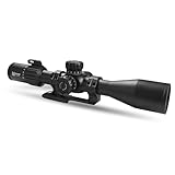 Monstrum Beast 3-12x44 Rifle Scope with Side Focus and Offset Scope Mount | Black | FIB01 Daylight Bright Reticle