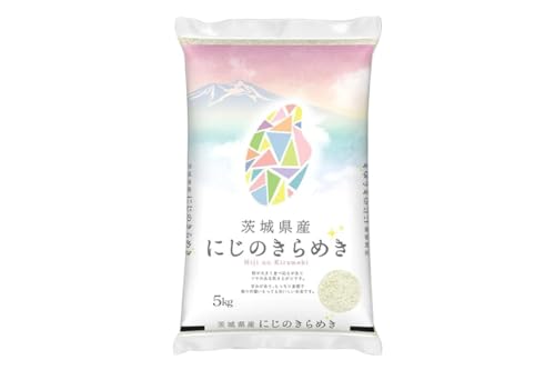 [令和7年産]茨城県産 にじのきらめき 白米 5kg×1袋|お米 おこめ 精米 直送 産直 稲敷 茨城 [1975]