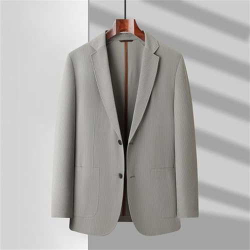 Men's Business Casual Suit Jacket Fashionable Stylish Thin Single Breasted Suit3