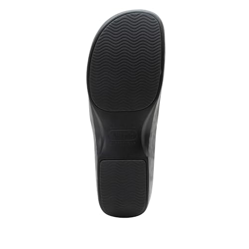 Image of Alegria Women's Origin Orygin Wood Grain Leather Slip On Clog
