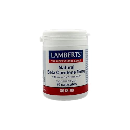Lamberts Beta Caroteno Natural 15mg - 90 Cápsulas