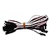 Nvwadayu 3-Pin Servo Extension Wire Lead Female to Male, JR Plug Connector, RC Servo Extension Wire Connectors, Remote Control Parts for RC Car Drone Quadcopter Aircraft ETC. (50cm-5pcs)