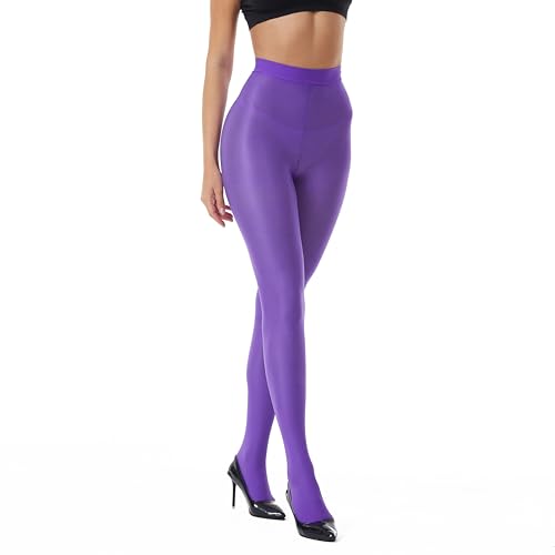 Image of Frola Shaping Tights for Women 70D Shimmery Pantyhose for Dance Ballet Glitter Socks