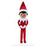 The Elf on The Shelf Plushee Pals Snuggler Boy Dark Skin 12'