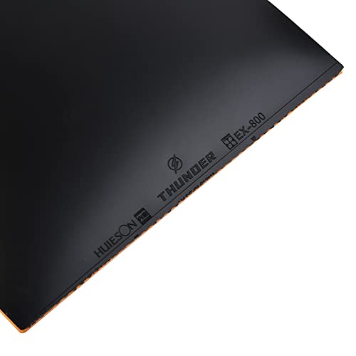 Esponja rígida de borracha para tênis de mesa 2,2 mm borracha de pingue-pongue de ataque rápido borr