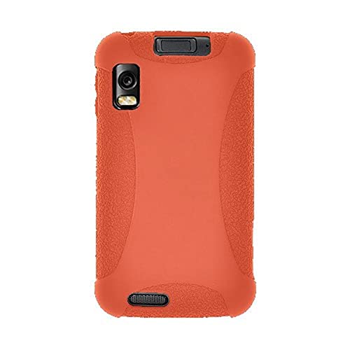 Amzer Silicone Skin Jelly Case for Motorola ATRIX 4G MB860 - Orange