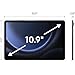 SAMSUNG Galaxy Tab S9 FE w/S-Pen (256GB, 8GB, WIFI) 10.9” 90Hz Full HD Android Tablet, Octa-core (5nm), 4K Camera, IP68 Water Resistant SM-X510 International (w/ 25W Super Fast Charger, Graphite)