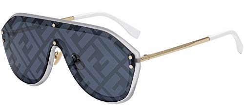 Fendi FENDI FABULOUS FF M0039/G/S MATTE CRYSTAL/BLUE 99/1/145 unisex Sunglasses