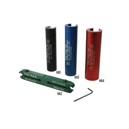 Hinge Doctor Full Set HA1234 Door Hinge Adjustment Tool Set GKL by Gkl Products - Used condition - US$200.71