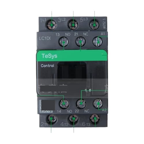 Contacteur ca Q7C AC380V LC1D50A relais de puissance 50A triphase