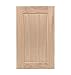 ONESTOCK 12W x 24H Unfinished Oak Kitchen Cabinet Door Replacement, Shaker Style