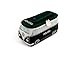 BRISA VW Collection - Volkswagen T1 Bulli Bus 3D Universal-Schmink-Kosmetik-Kultur-Reise-Hausrats-Tasche-Mäppchen-Beutel (Polizei/Neopren)