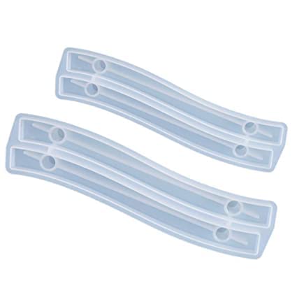 Wavy Tray Handle 6''Resin Mould Silicone Mould for Resin Art DIY Resin Moulds for Craft EPOXY Mould-image-3