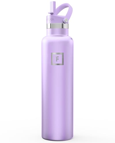 IRON °FLASK 24 oz Narrow Mouth Water Bottle with Straw