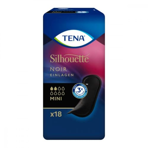 Tena Silhouette Einlagen mini noir 6X18 stk