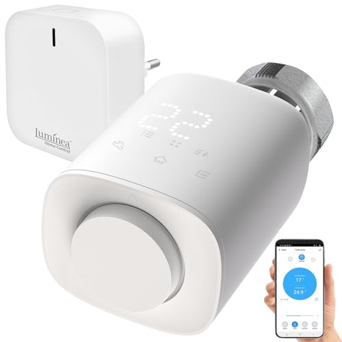 Preisvergleich Produktbild revolt Thermostate, Bluetooth: Programmierbares Heizkörper-Thermostat mit WLAN-Gateway und App (Heizkörper Thermostat, Bluetooth, Heizkörperthermostat Funk)