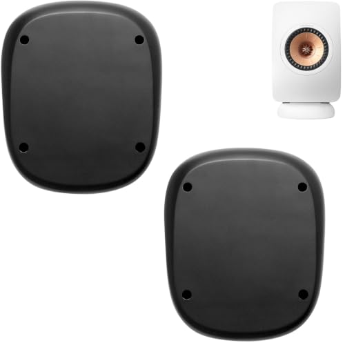 Aokikeisu �X�^���h KEF LS50���C�����X2�Ή� �f�X�N�g�b�v�X�^���h�z���_�[ KEF LS50 ���C�����X2�X�^���h ���^���z���_�[ �A�N�Z�T���[���b�N(�u���b�N) 2��