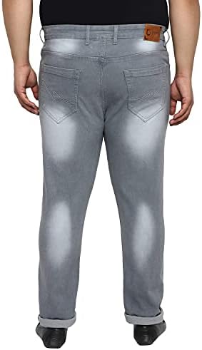 Urbano Plus Men's Regular Fit Mid Rise Jeans