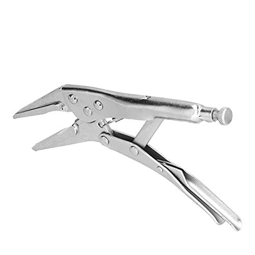 Long Nose Locking Plier, Adjustable Vice Grips Multifunction Straight Claw Locking Vice Wire Cutter #TOP7