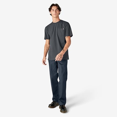 Image of Dickies Men's Heavyweight Heathered Short Sleeve Pocket T-Shirt