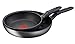 Produktbild Tefal C69590 Hard Titanium Plus Bratpfannen-Set 2-teilig | 24 cm, 28 cm | induktionsgeeignet | antihaftbeschichtet | Aluminium | schwarz