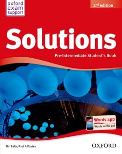 Solutions. Pre-intermediate. Student's book. Per le Scuole superiori