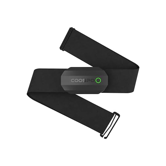 
                            CooSpo Heart Rate Monitor,Bluetooth ANT+ Chest Strap Heart Monitor,HRM Dual HR Monitor Sensor Compatible with IP67, Peloton,Zwift,DDP Yoga,Strava,Wahoo Fitness,Polar Beat for iOS & Android
                        