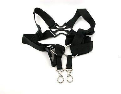 Secraft Transmitter Tray Double Neck Strap Shoulder Harness BLACK V2