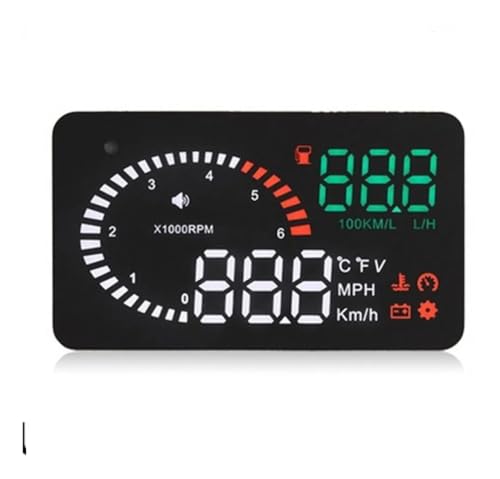 Velocimetro Digital Projetor Hud Carro Parabrisa Obd2 Mostra