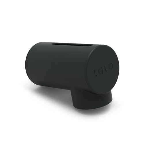 Image of Lalo Spout Cover – BPA-Free Silicone Bath Spout Safety Cover for Babies & Toddler, Fits Most Faucets, Soft & Durable Silicone Bathtub Faucet Cover, Easy to Clean - Licorice