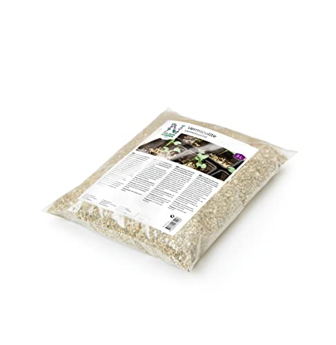 Vermiculite für Pflanzen (3l) von Nelson Garden - tonhaltiger Bodenverbesserer - für mehr Feuchtigkeit und eine verbesserte Anzucht Cover