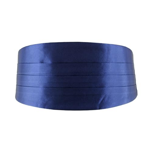 Fashion Men Cummerbund for Tuxedos Suits and Making Fashion Statement At Any Occasion Complete Your Stylish Costume Elastic B