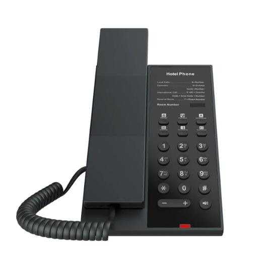 Téléphone hôtel Wi-Fi 6 double bande Fanvil H602W sans fil pour gestion hôtelière