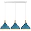 Lampadario A Sospensione Portalampada E27 Stile Moderno Bianco B20-b