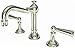 Newport Brass 2470 Jacobean Widespread Bathroom Faucet with Lever Handles Finish: Polished Nickel