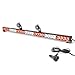 SmallfatW 32 Inch 28 LED Hazard Emergency Warning Traffic Advisor Flash Strobe Light Bar with Cigar Lighter and Suction Cups (Red/White)