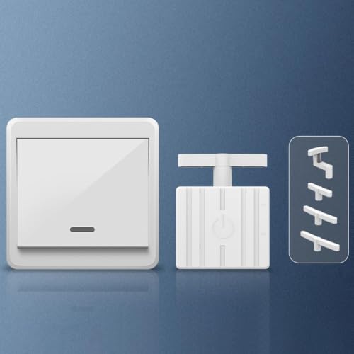 Protection d'interrupteur mural sans perçage et bouton de télécommande premium - 5