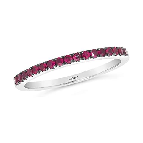 LE VIAN Red Ruby Stackable Ring Cover