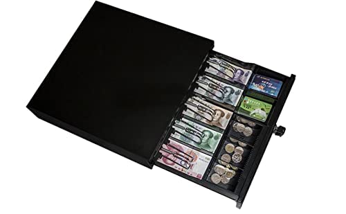 Image of Smart Cash Drawer Metal, for Point of Sale (POS) System, 5 Cash /8 Coin, Cash Drawer