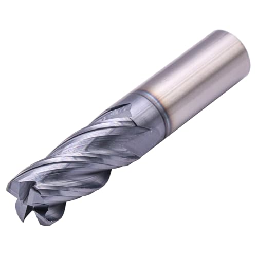 Image of High Performance Solid Carbide Corner Radius End Mill - AlTiN Coated, Variable Helix, .060 inch Corner Radius, 4 Flute, 3 /4 inch Cutting Diameter, 3 /4 inch Shank Diameter, 1-3 /4 inch Length of Cut, 4 inch Overall Length