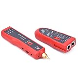 Cosiki Multifunction Cable Tester, Wire Locator, Line Finder with Multi Audio Pulse Signal, Ideal for Telephone Line, Network Cable & Continuity, Crossover, Short Circuit Test