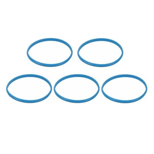 Genérico Anilla de goma de repuesto para Shure Micrófono vocal dinámico BETA 58A/BETA 87A, 5 piezas