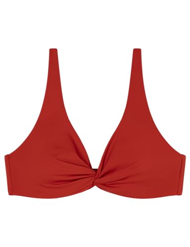 women'secret Top Bikini Tropique, Parte Superior de Bikini Mujer, Vibrant Red, 90D