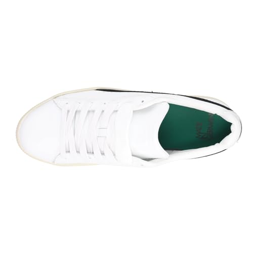 PUMA Mens Clyde Mig Lace Up Sneakers Shoes Casual - White - Size 10 M4