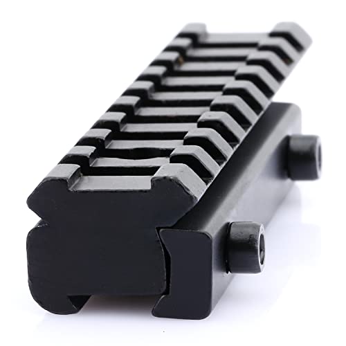 dophee 11mm to 20mm Dovetail Picatinny Rail Extension Adapter Scope Mount Base