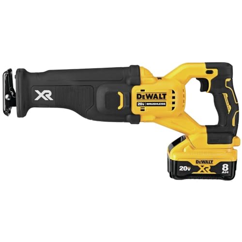 DEWALT 20V MAX* XR Reciprocating Saw Kit, Power Detect Tool Technology (DCS368W1) by DEWALT - Used condition - Image 4