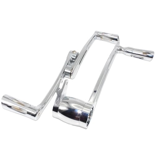 Kit levier vitesse et bras de frein chrome premium pour Road King
