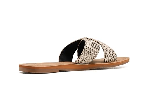 Image of Roxy Womens Andreya Raffia, Raffia Other Black, 6.5, Medium
